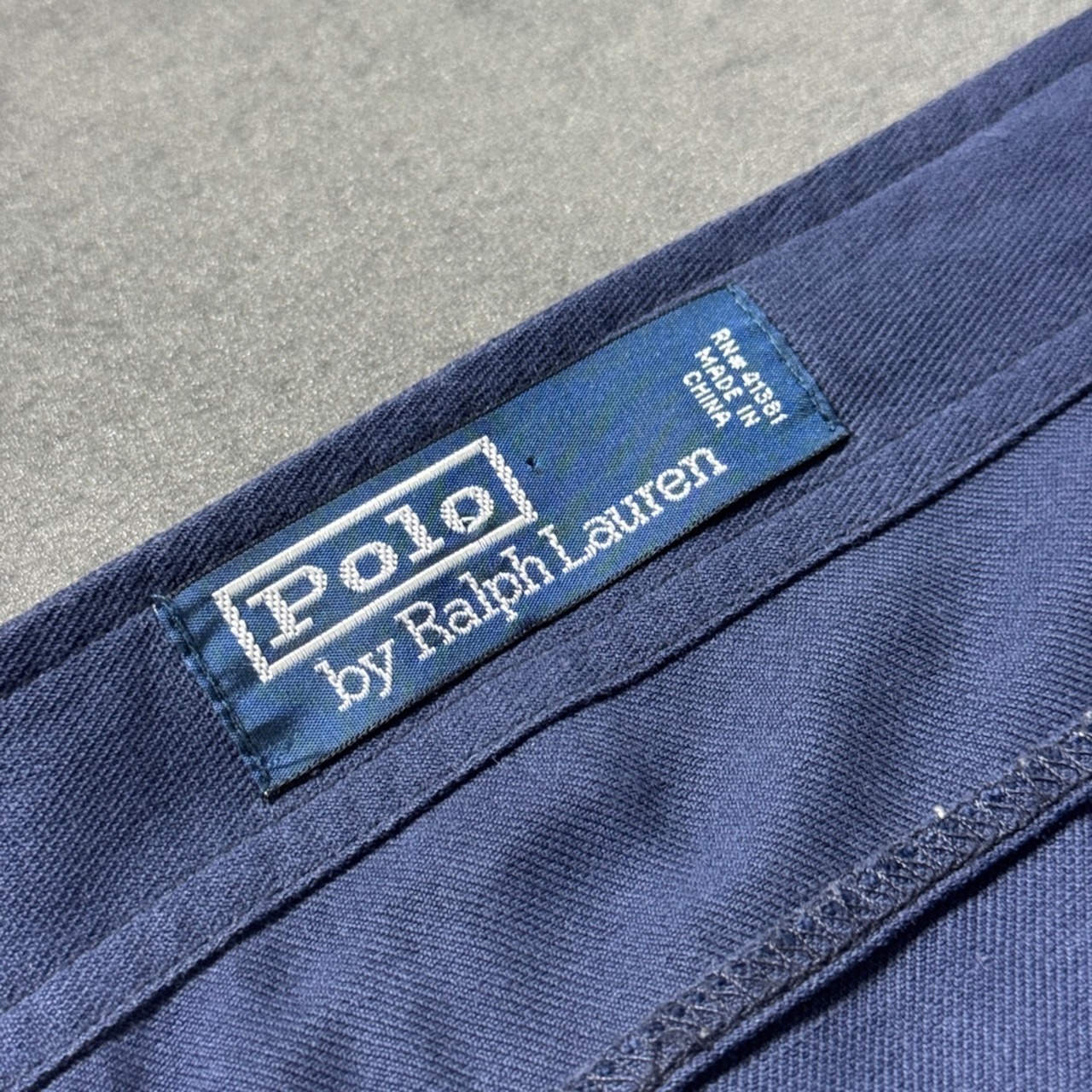 POLO Ralph Lauren SILK LINEN COTTON EASY CARGO SHORTS W35 古着 - 8