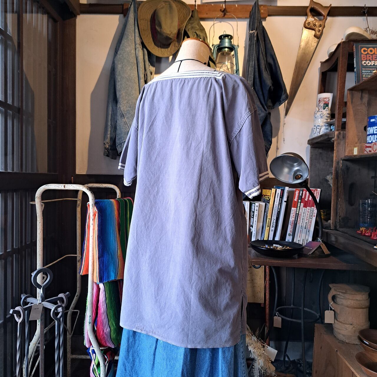 フランス軍 セーラーシャツ 60's USED フランス軍 セーラーシャツ 60's USED 60's~ フランス軍 セーラー