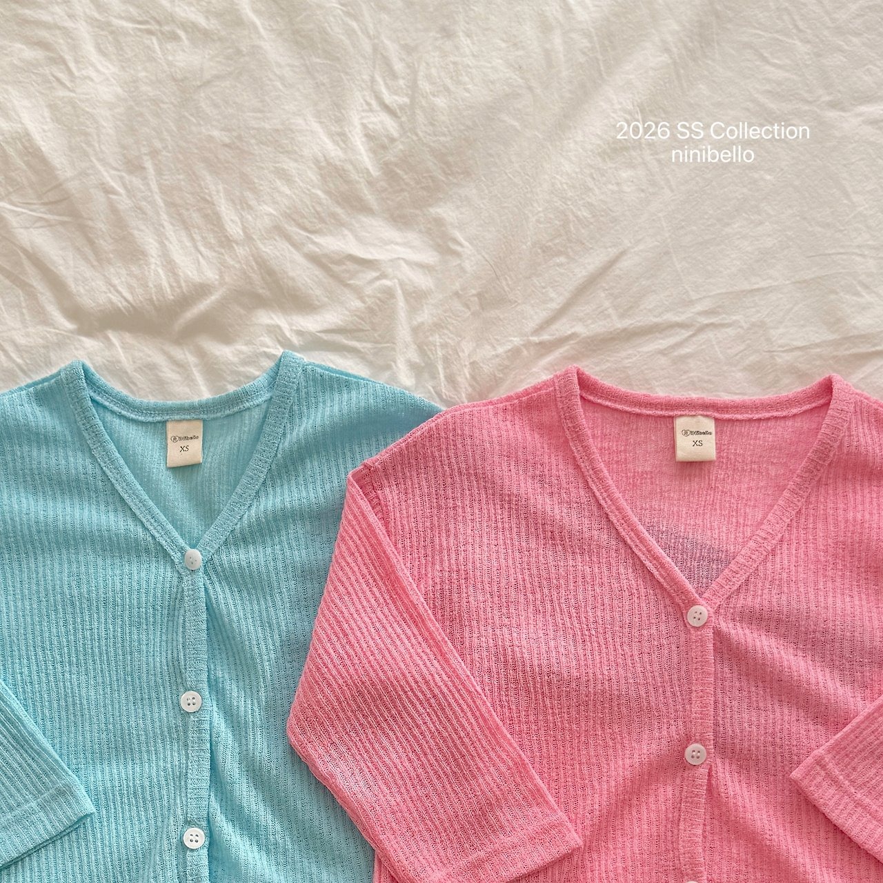 [ninibello] Slush Rouge Cardigan / [니니벨로] 슬러시루즈가디건