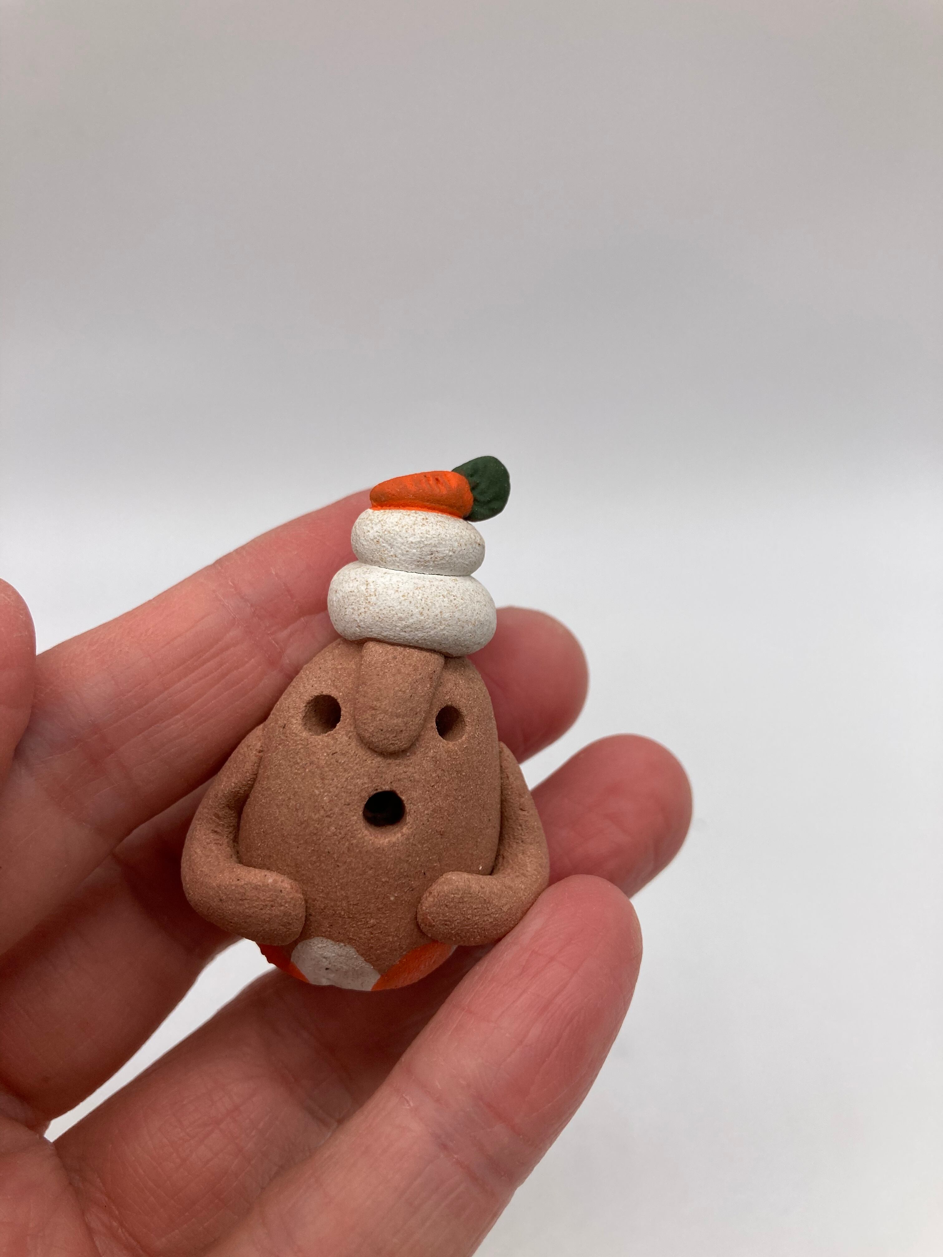 お正月10-K】益子焼あげあげはにわkid's＋バニーうさぎちゃん1個