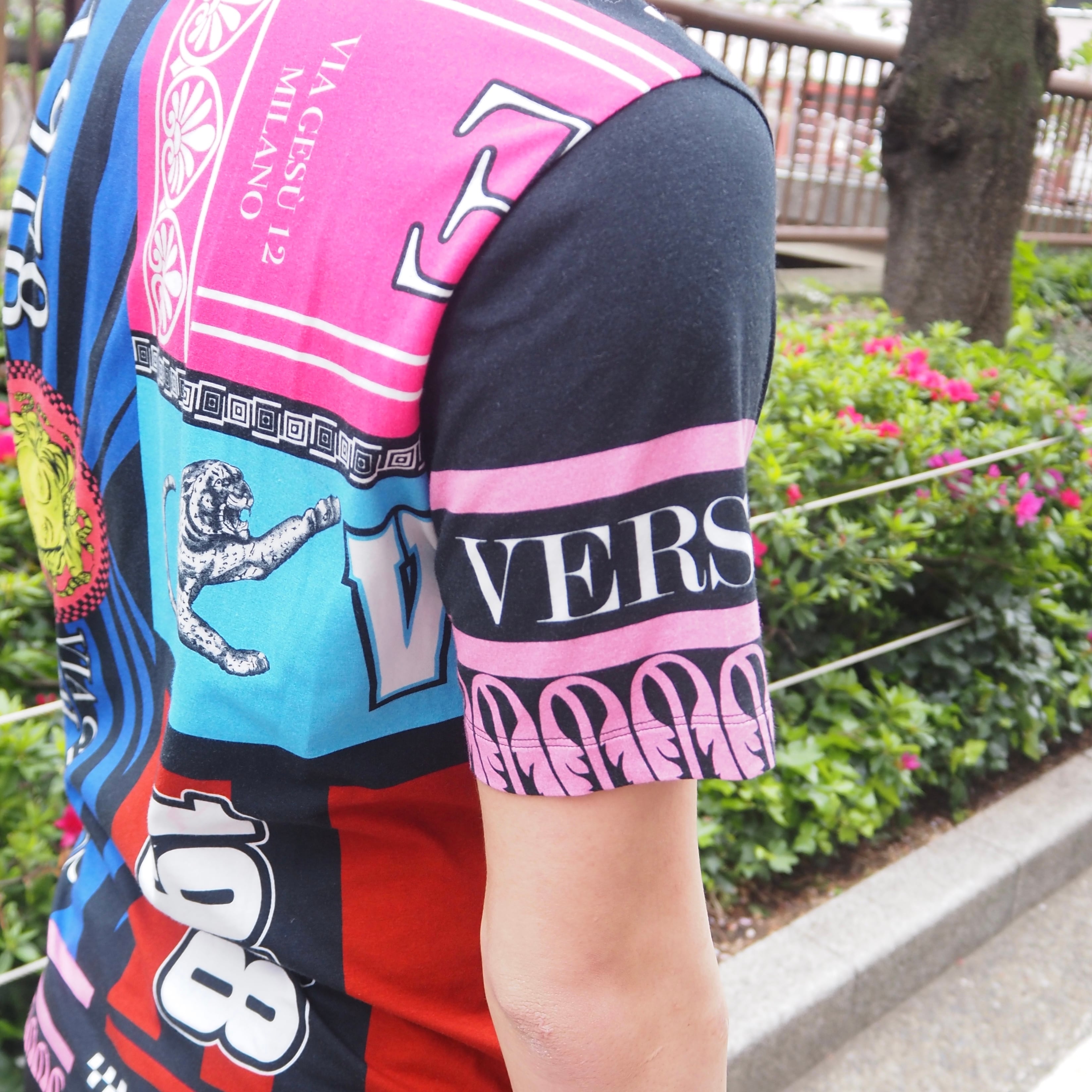 VERSACE Tシャツ 総柄 ヴェルサーチ | 2122TOKYO