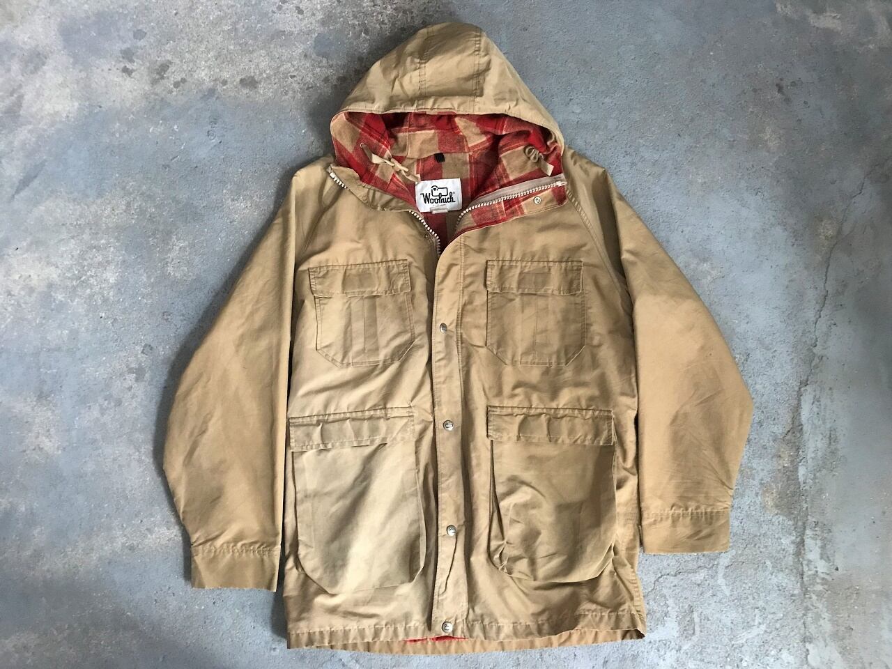 70~80s Woolrich hoodie jacket MADE IN USA