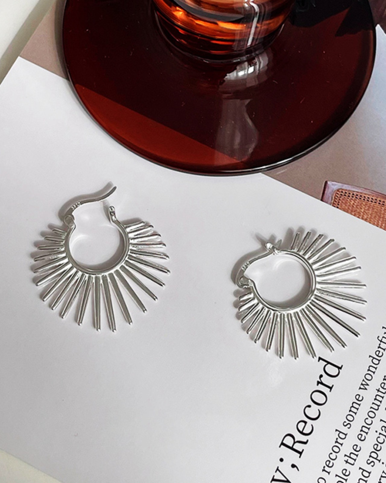 サンライズフープピアス A0103 - 1