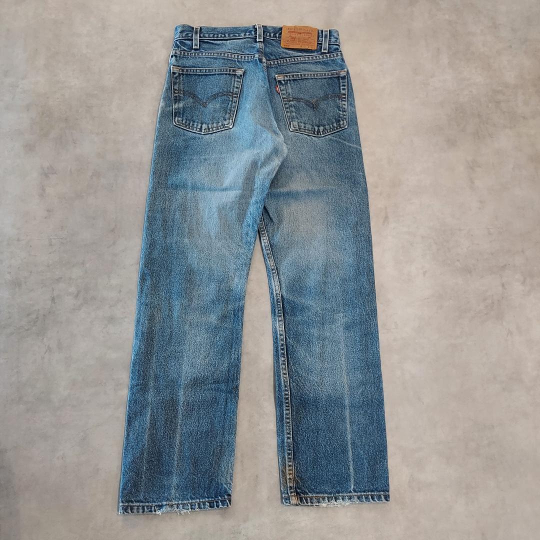 リーバイス505 Levis W30 鬼ヒゲ ハチノス 青 90s 21222 リーバイス505 Levis W30 鬼ヒゲ ハチノス 青 90s 21222 | fuufu