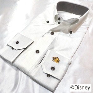 【Disney】ライオン・キング/刺繍ワイシャツ　【L】