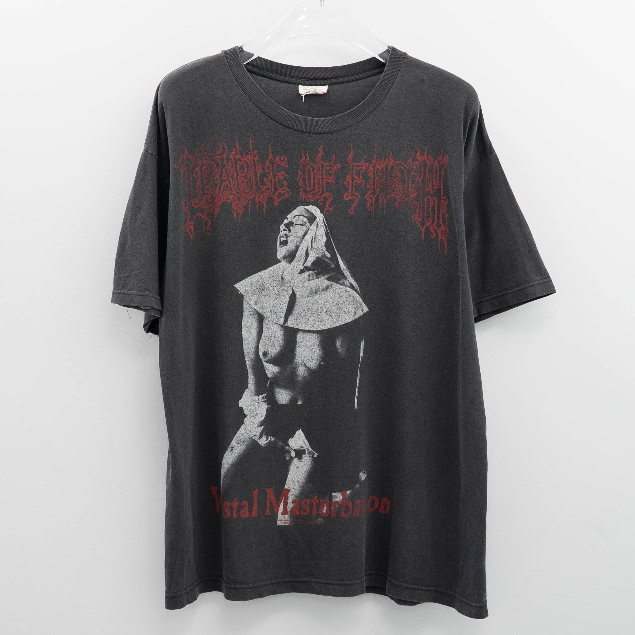 Cradle Of Filth " Vestal Masturbation " Blue Grape Fits XL 【A6-408】