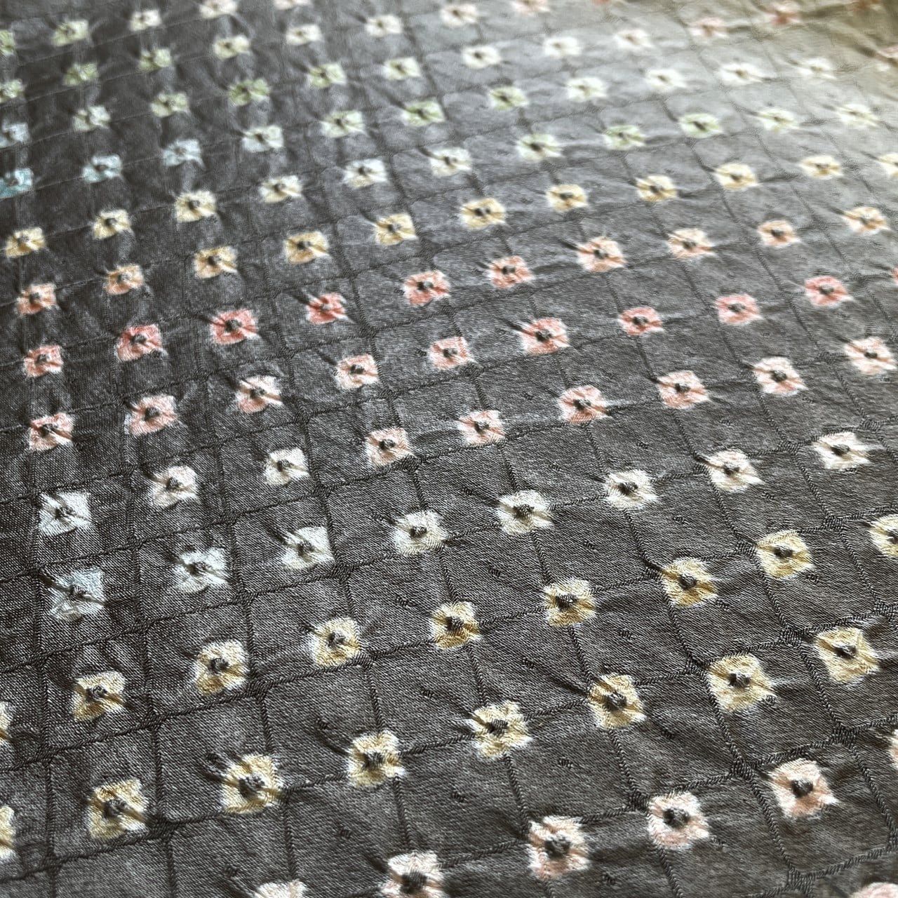 正絹（袷）総鹿の子絞りの小紋／美品！未使用同等品 | SELECT KIMONO