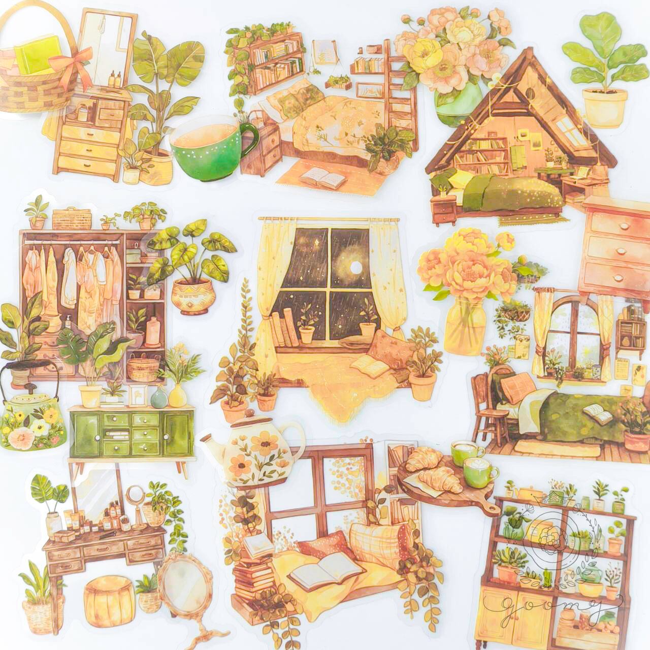 フレークシールThe Little Beauties Of Life 3 <S835>