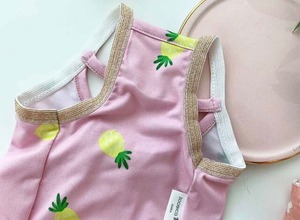 即納【ZOOBICO】Pineapple Swim wear(pink/Mサイズ)
