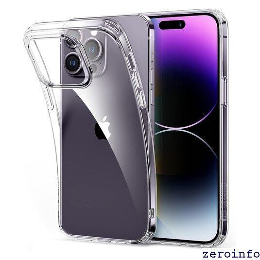 新品》 ESR iPhone14Pro ケース クリア ケース 耐衝撃 薄型 米軍MIL 