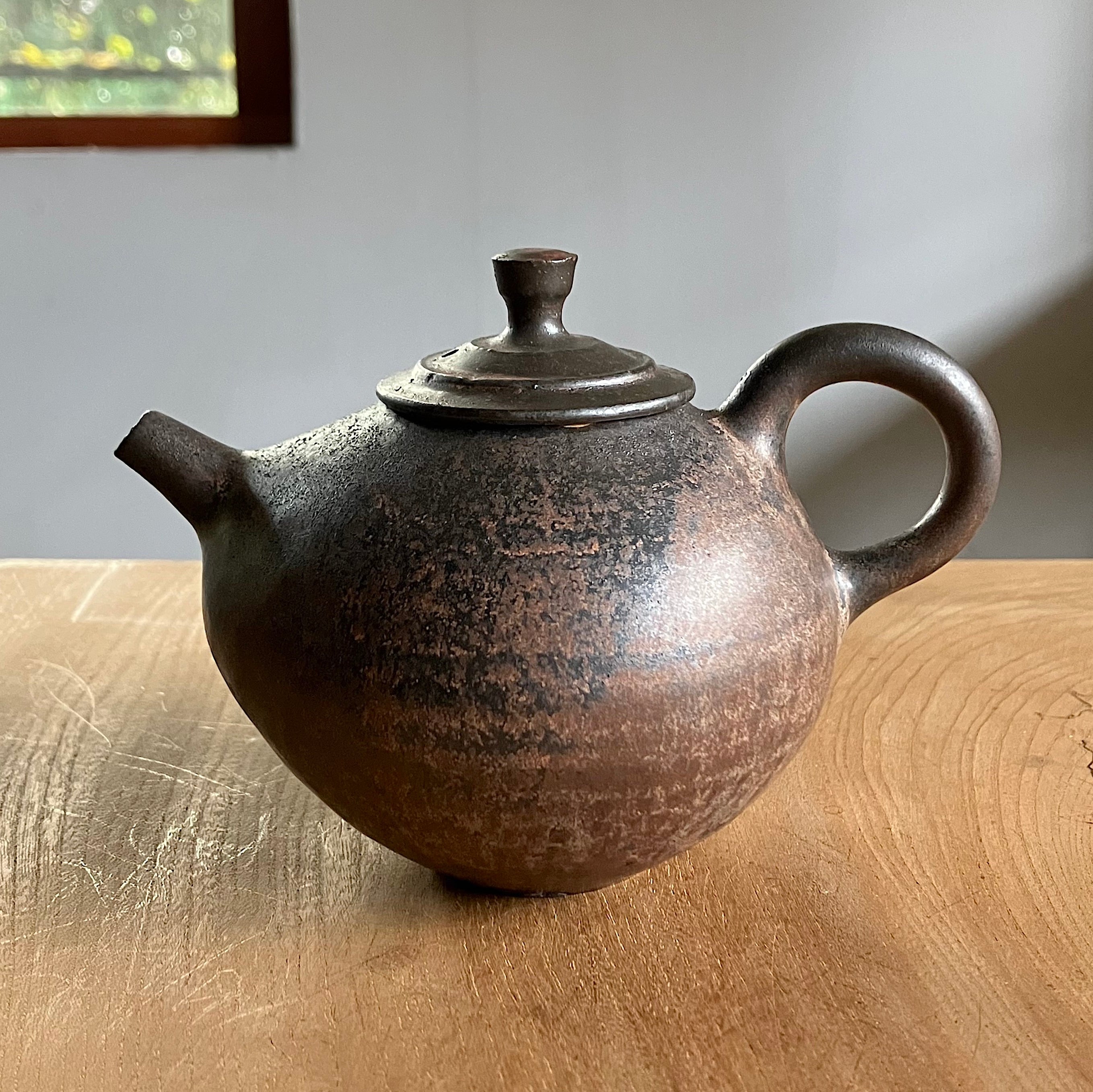 山脇將人 陶展 / 錆釉急須ポット小 / n