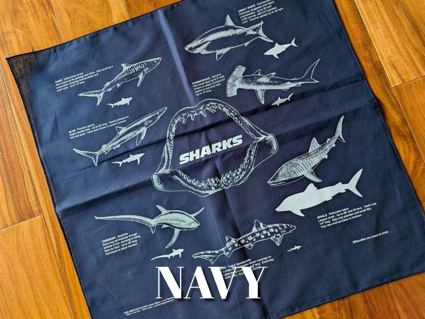 The Printed SHARKS BANDANA / シャークス バンダナ | 気仙沼 シャークス