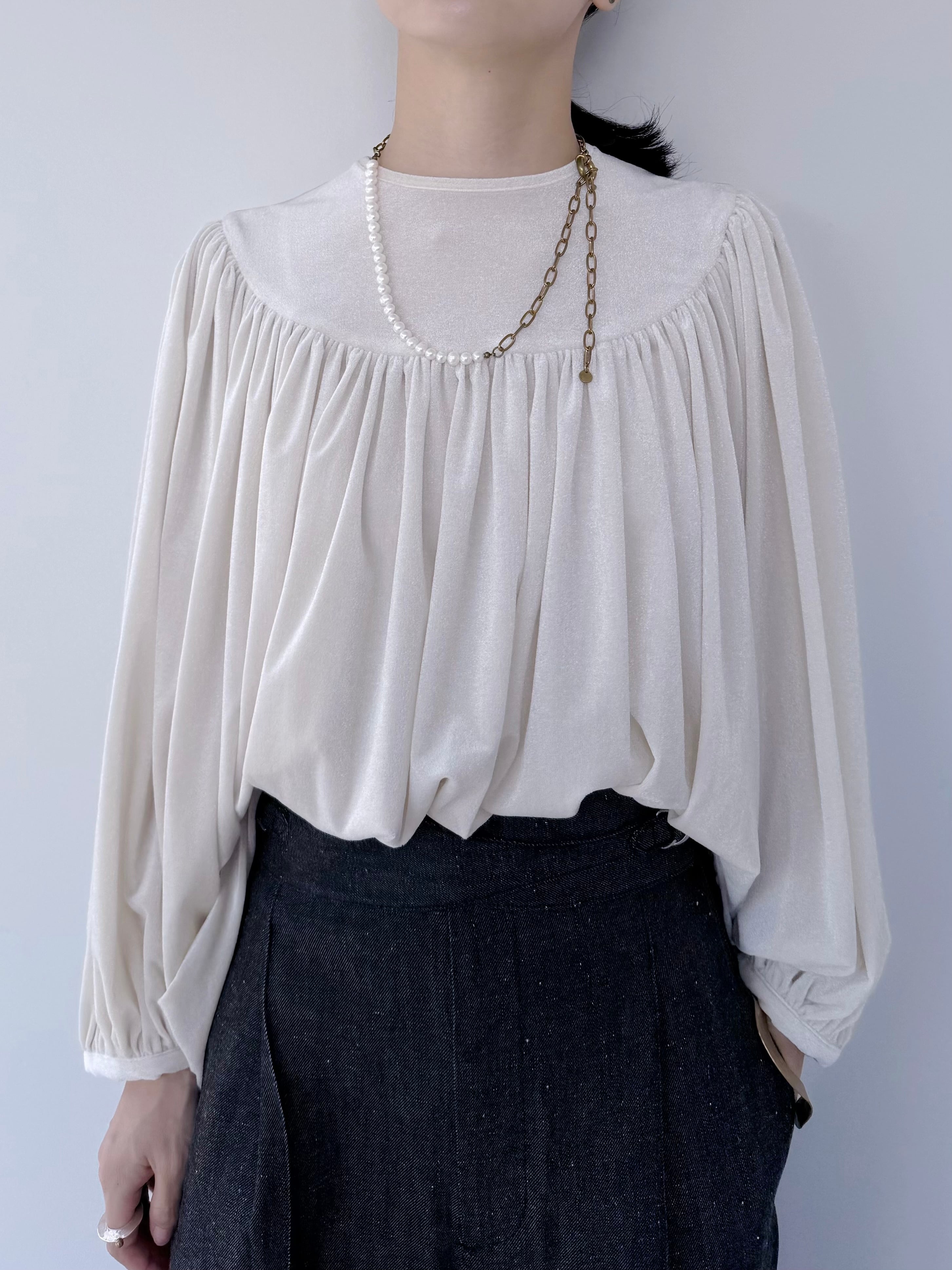 Bilitis dix-sept ans Velour Blouse | KOKO