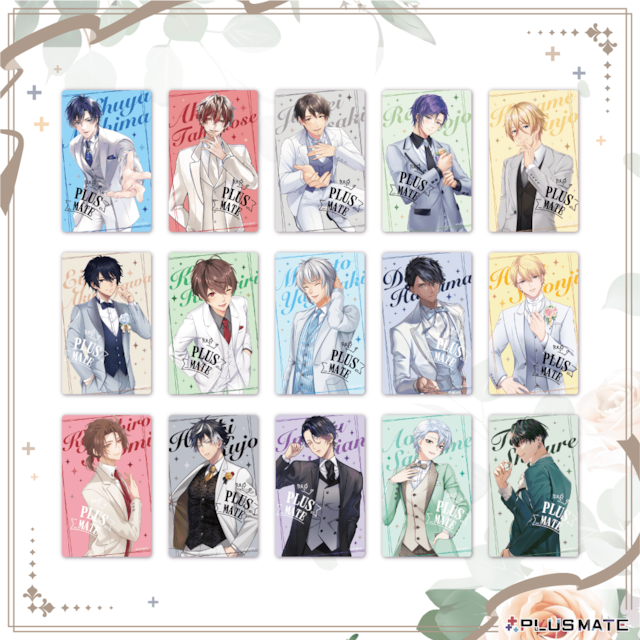 plusmate プラスメイト 北条蓮 缶バッジ クリアカード 北条 蓮 | PLUSMATE × ニジカレ OFFICIAL STORE