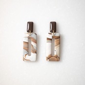 Matte :  Brown rectangle donuts