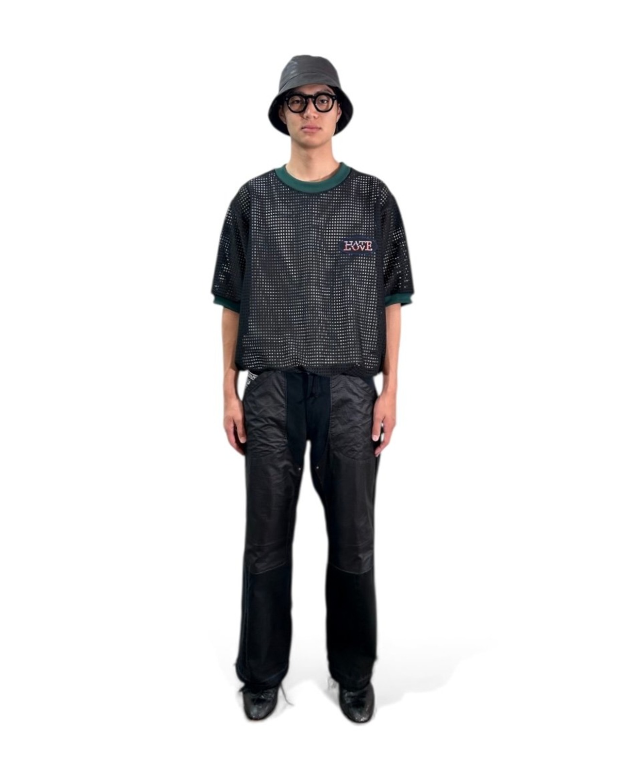 MK26S-C-23  TIME LEAP-TEE  #BLK