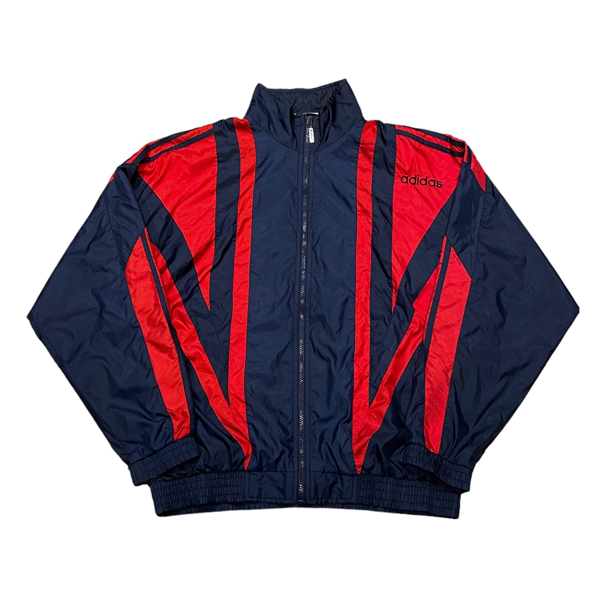 80-90's Adidas Nyron Jacket M / アディダス ナイロンジャケット 古着 ヴィンテージ