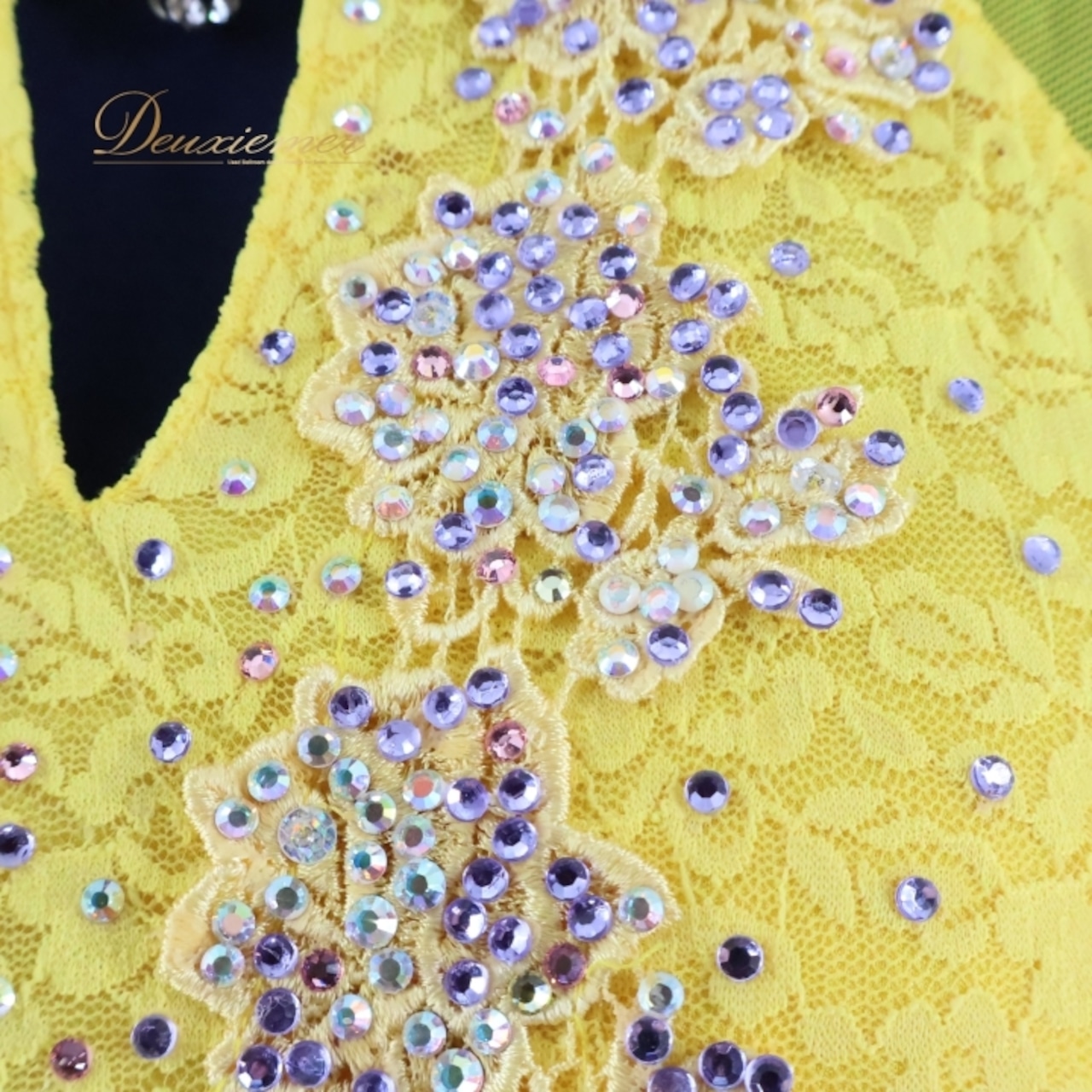 社交ダンス 衣装 スタンダードドレス ドレス スタンダード ワンピース 黄色 フロート デモ 競技 ダンス パーティ 発表会 イエロー系 フォーマル ステージ衣装 おしゃれ 美しい ラグジュアリー かわいい 女性用 エレガント イベント用