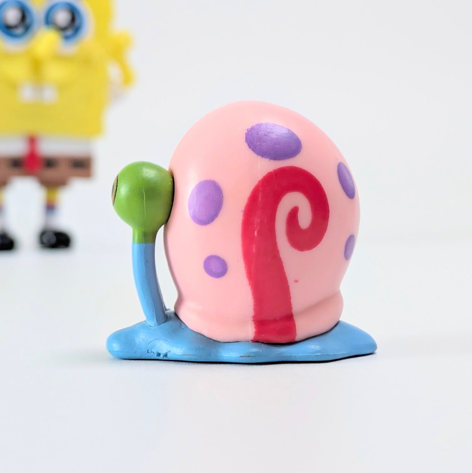 【 SpongeBob SquarePants ( スポンジボブ )  】 『 スポンジボブ&ゲイリー 』PVC Figure set〚アメリカン雑貨 アメトイ〛