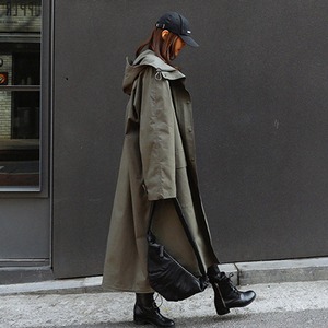 リミタリーロングコート K0439