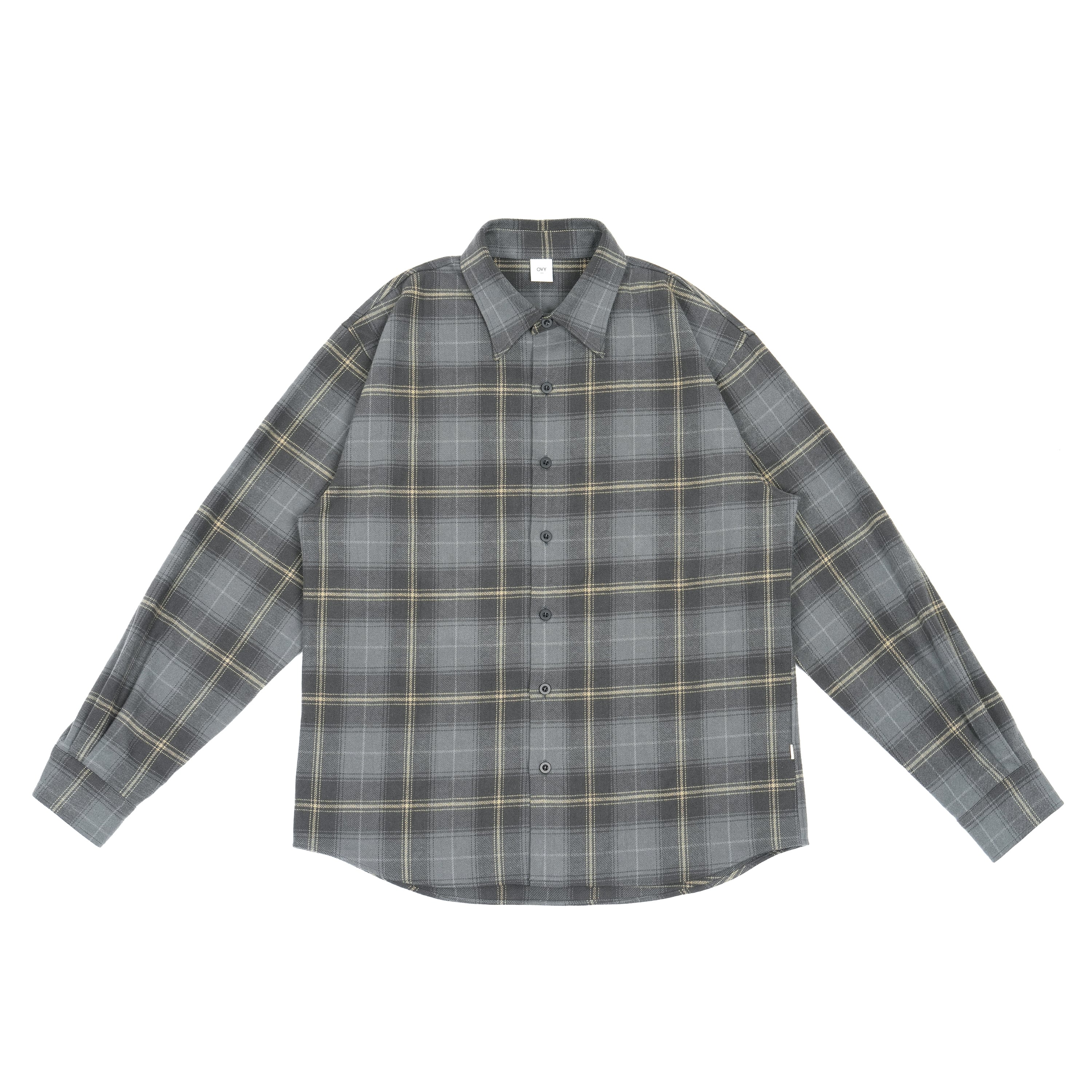 OVY Heavy Flannel Check Shirts L