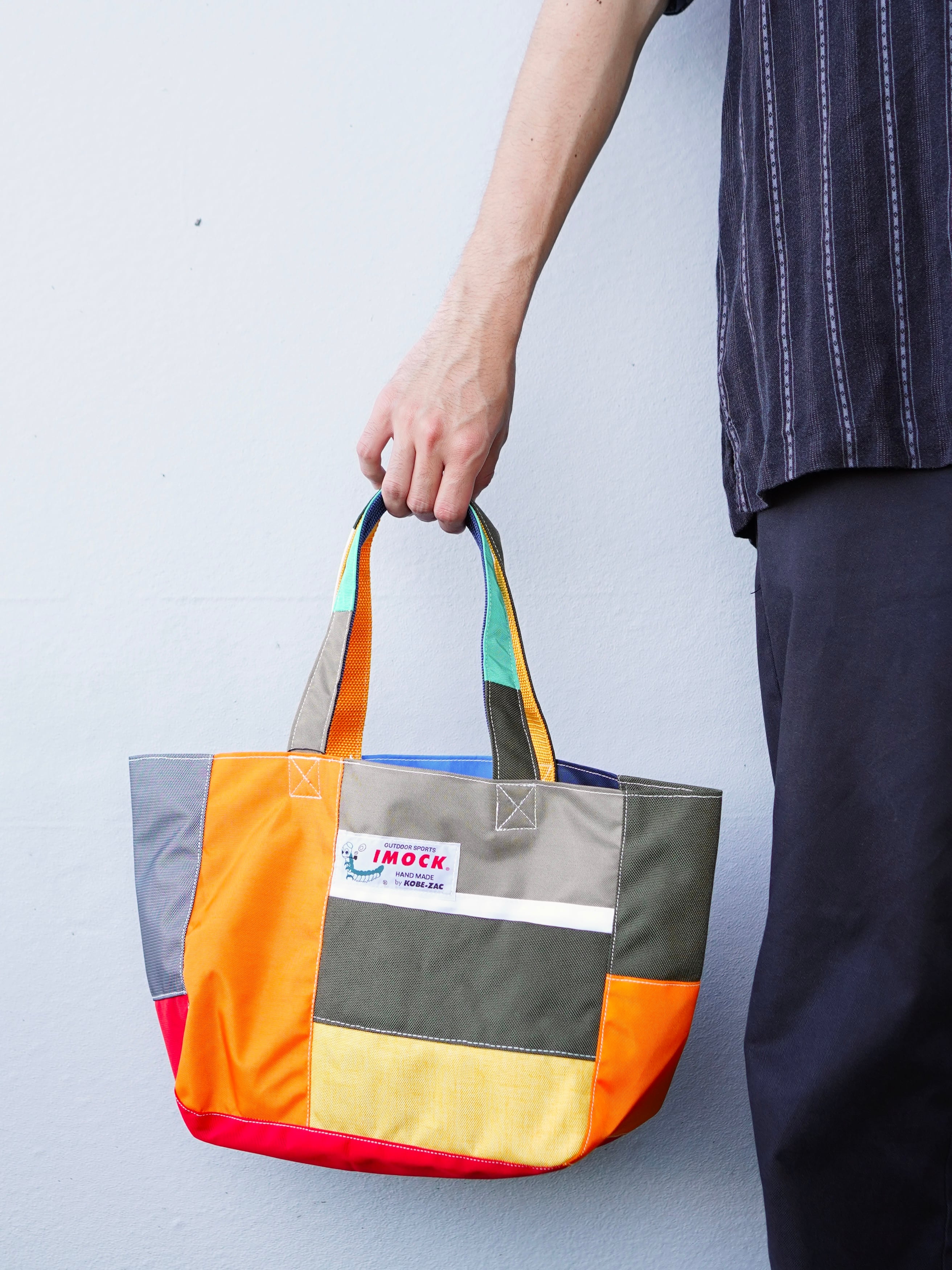 IMOCK-KOBE ZAC-NYLON PATCHWORK TOTE MEDIUM | 【神戸ザック
