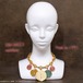 オールドグッチ:1991年製GP製マルチカラーサークルロゴデザインヴィンテージネックレス/OLD GUCCI VINTAGE NECKLACE made in 1991