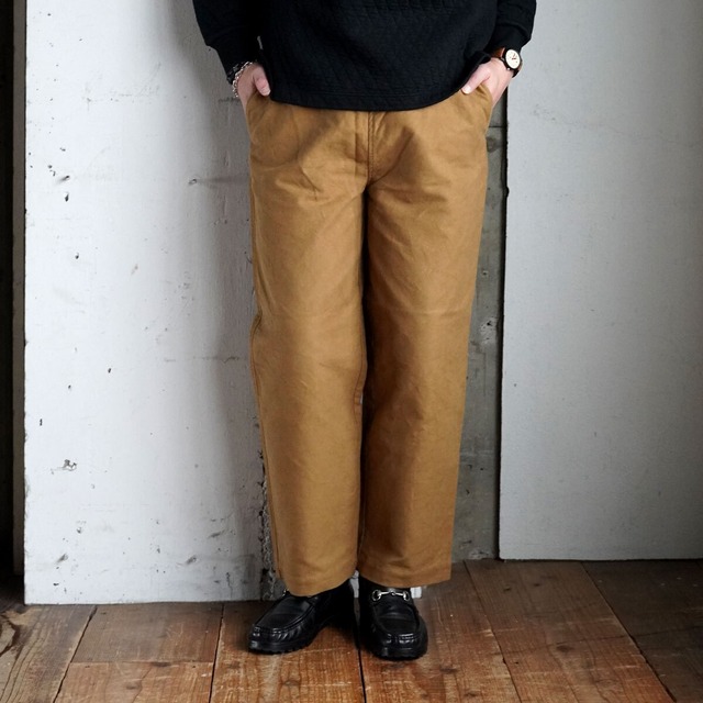 RINEN moleskin relax pants
