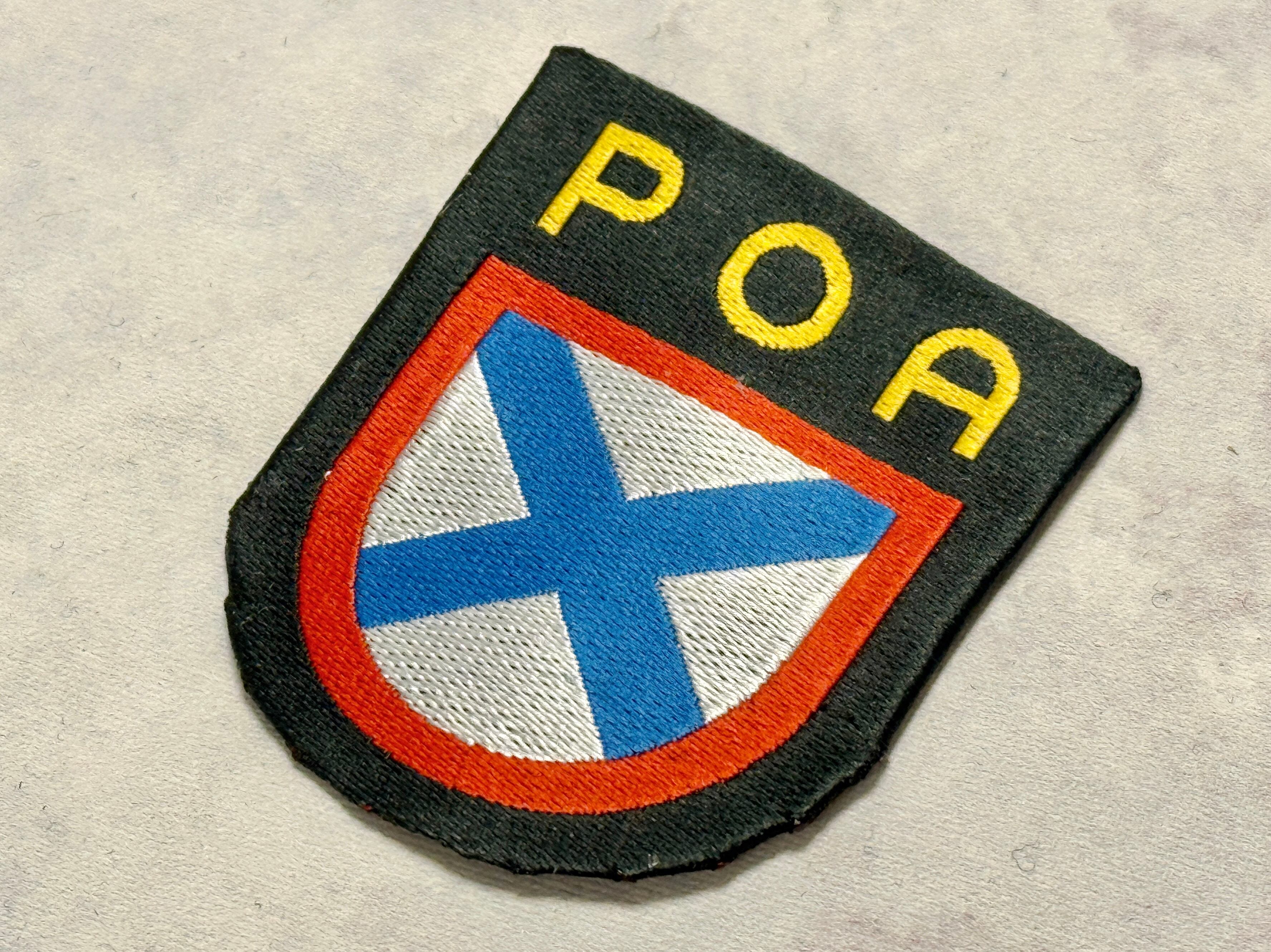 WWII ドイツ軍 東方義勇兵（ロシア解放軍POA) 徽章セット（Рядовой