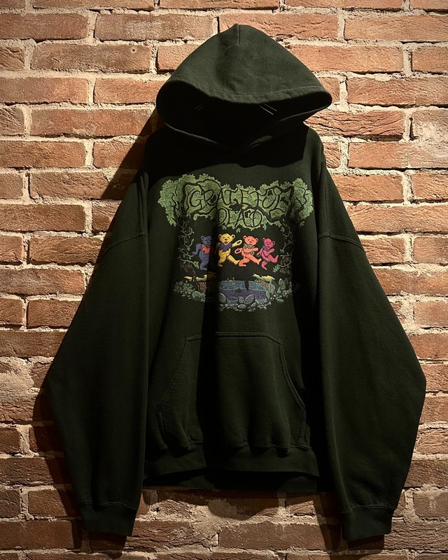 【Caka act3】“GRATEFUL DEAD”“Dead Bear” Loose Pullover Hoodie