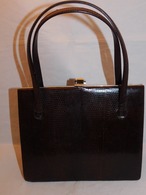 ビンティージ蜥蜴バック Lizard vintage bag (made in Japan)