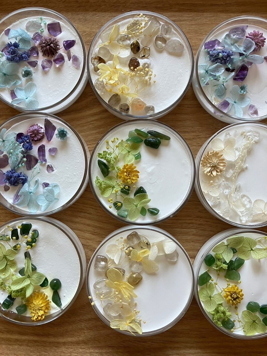 MY PRECIOUS アロマオイル/ドライフラワーと天然石 アロマストーン(ドライフラワー×天然石) | 日香［nichika］