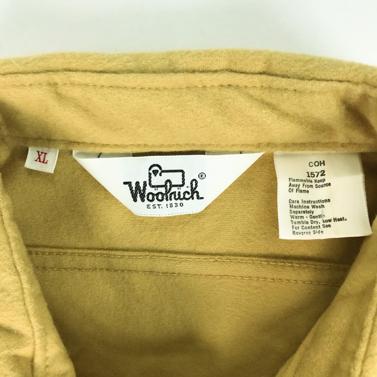 WOOLRICH ウールリッチ 80〜 90年代 デッドストック シャモア クロス