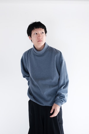 【1980s】"C&A,Turtle-neck" Europe Cotton Sweat Shirt / 5-427