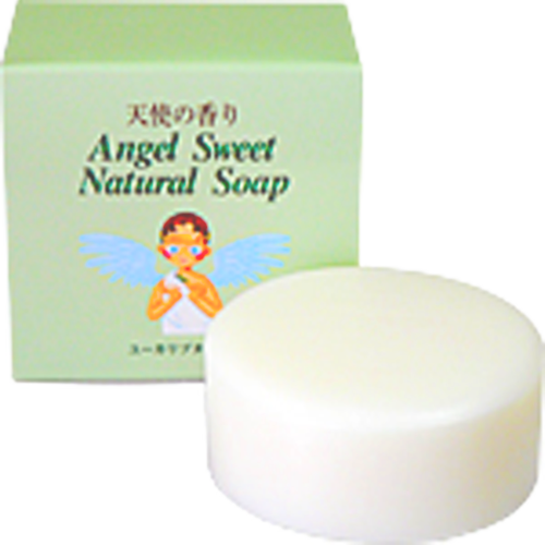 天使の香り　ユーカリプタスナチュラルソープ100ｇ　石鹸　無添加　天然素材100％　4543915320000　鎮静　美肌
