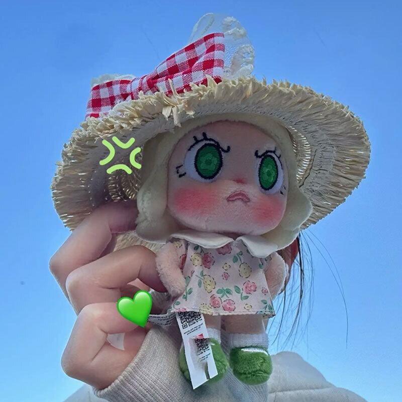 angrymolly用 夏コーデ 花柄ワンピース+リボン付き麦わら帽子