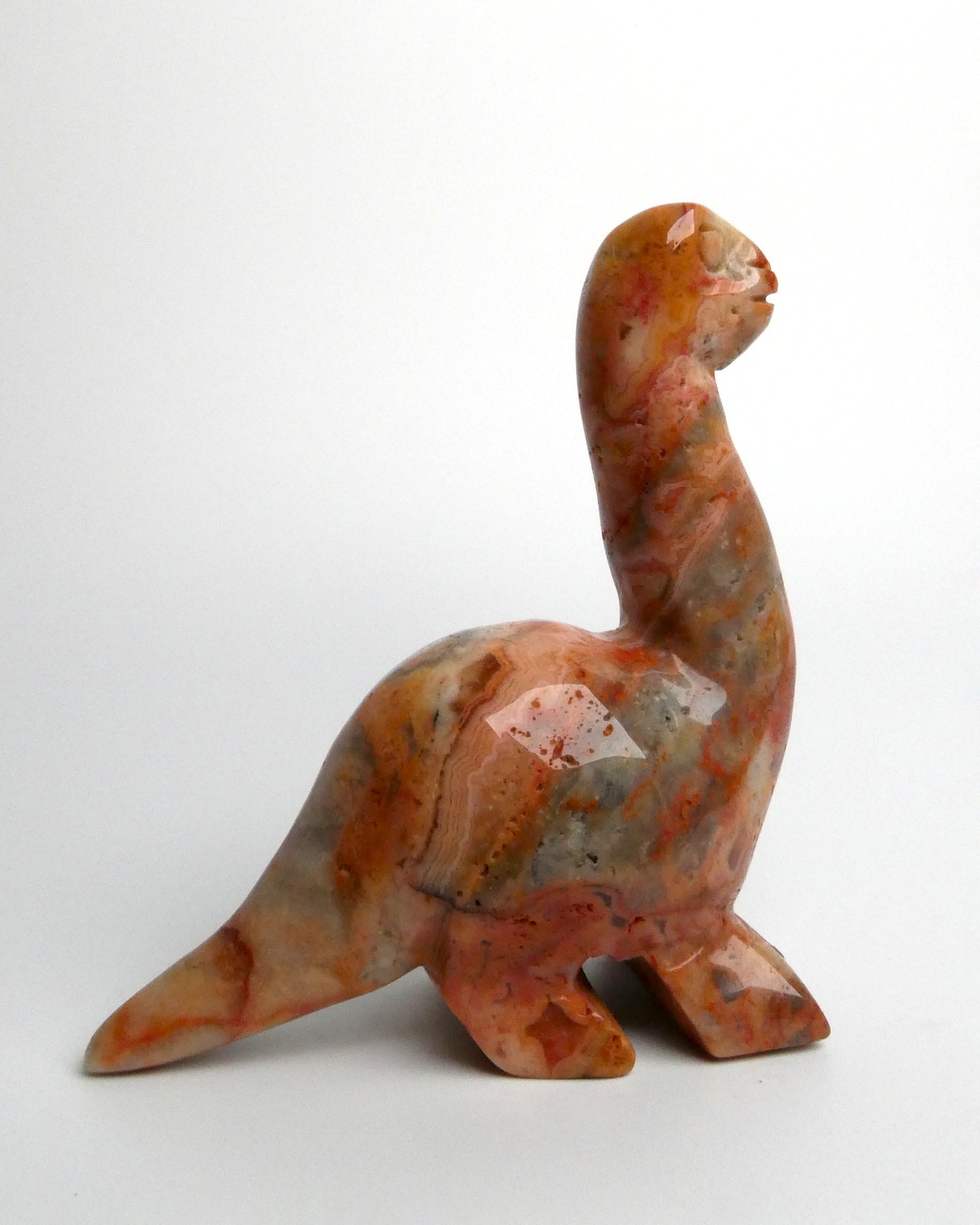 Crazy Lace Agate クレイジーアゲート ⭓ 恐竜 ⭔ CARVING