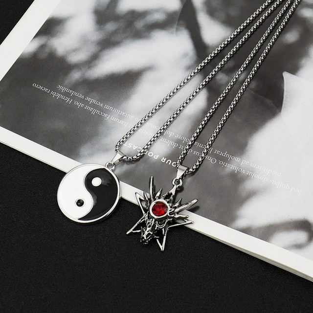 ৡあなたの「欲しい」がきっとある！【CHAOSHIRENシリーズ】★ネックレス★ 男女兼用 20タイプ選択可能 首輪 アクセサリー 小物