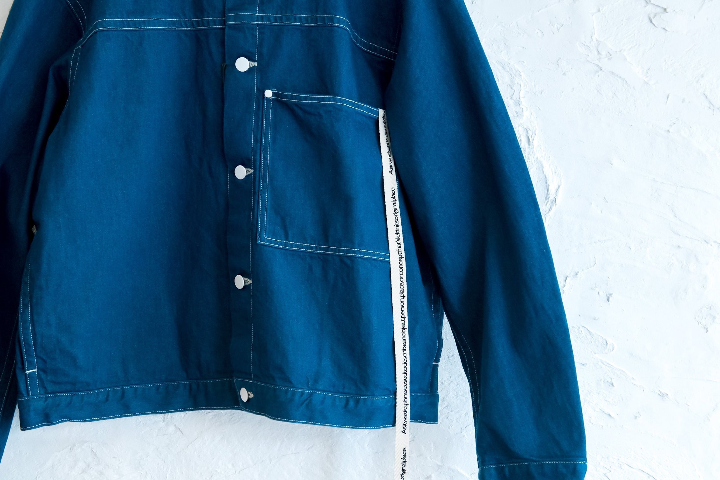 新品　SHINYA KOZUKA デニムジャケット　L 00931f92f658b391df96c5ab764bd2