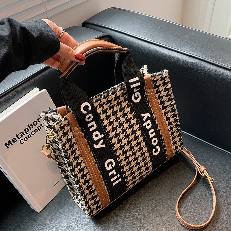 オータム 秋物 トートバッグ メッセンジャーバッグ 手作りハンドバック14213677170