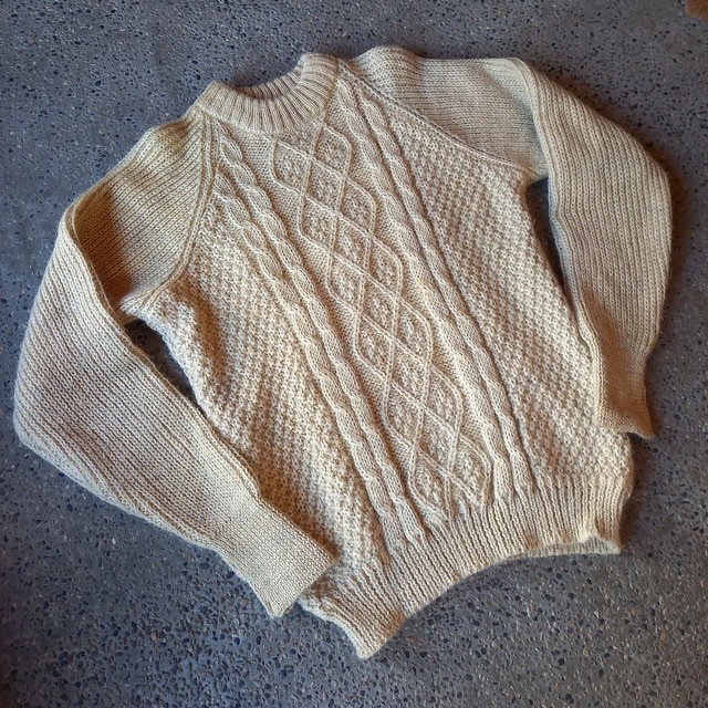 UK製 アランニット used [111019]