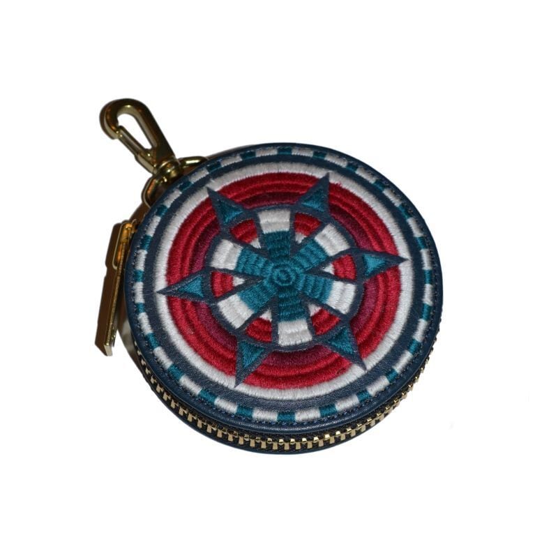 blackmeans / Embroidery Leather Coin Case | L' AXE ONLINE STORE