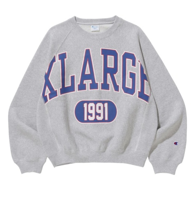 XLARGE×CHAMPION SWEAT チャンピオン　トレーナー