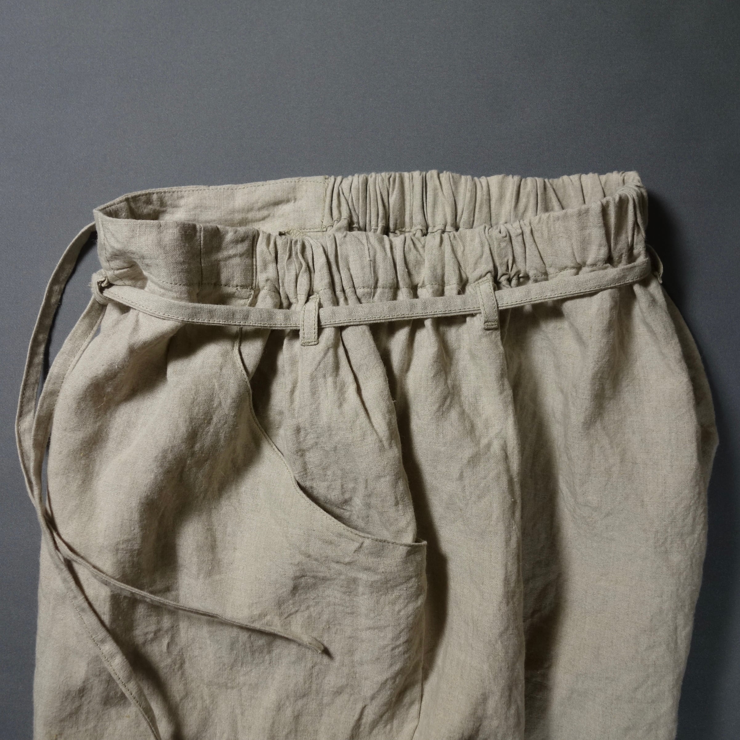 classic venezia linen pants / ecru
