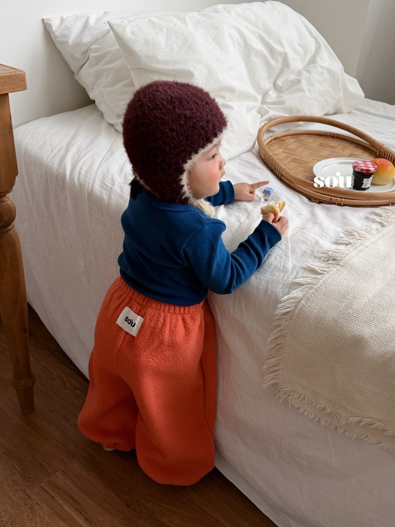 SO U［取寄］button hangari pants 26winter