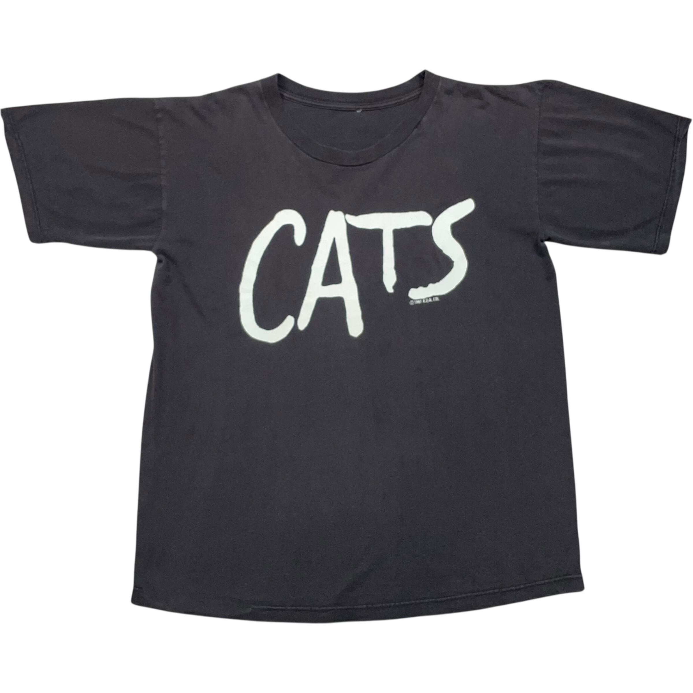 《XXL》 Cats キャッツ Tシャツ 劇団四季 ミュージカル 両面プリント ブラック no.7461