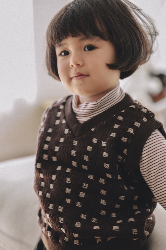 予約⌇onu/ Warm knit vest