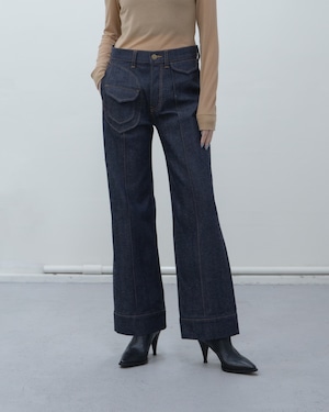 mister it. wednesday - Jean et moi / rigid denim trousers "navy"