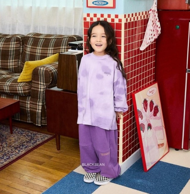 韓国子供服 / 26Autumn / Blackbean / ミストTシャツ / キッズ服 / 秋服 *S~XL*