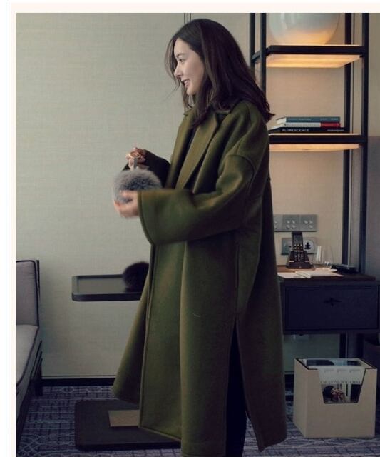 AMIPARISカーキ　チェスターコート サイズ44 AMI PARIS(AMI Alexandre Mattiussi)(アミパリス(アミアレクサンドルマ